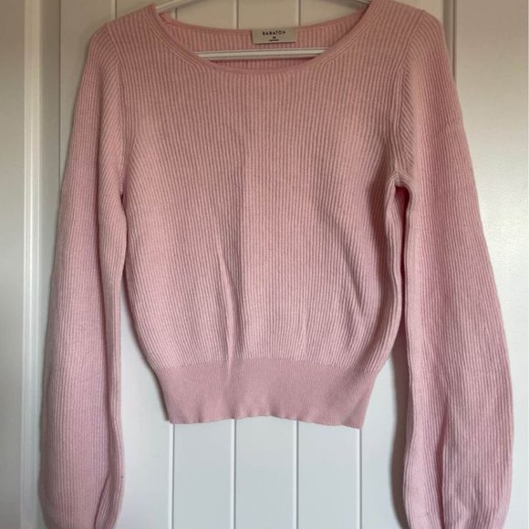 Aritzia Babaton Column Sweater Balloon-sleeve sweater - Picture 5 of 6